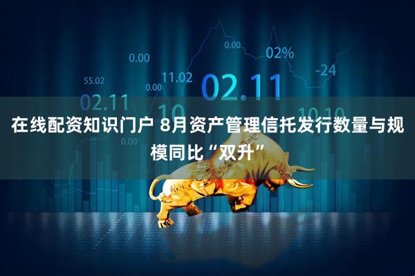 在线配资知识门户 8月资产管理信托发行数量与规模同比“双升”